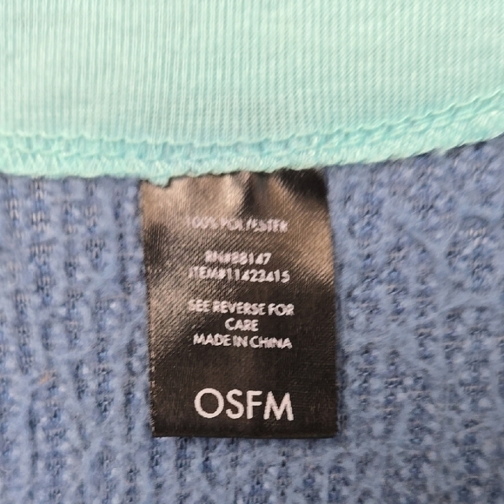 Disney Stitch Blue Fleece Onesie - Picture 4 of 5